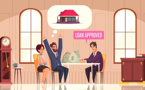 Mortgage credit family composition with bank branch interior agent and happy couple getting money for loan vector illustration SSUCv3H4sIAAAAAAACA01RTWvDMAz9K0LnsG7sluOgGxsUynYsOyiOmog6drCddKXkv0/qx9jNT9LTe3o+Y0NZHNZnFO+nXBIViQHrpwq5lRKTkMf6cakwFypT5qyzihwV7rR7wfclu7PVscb3UDhJTBmVNzVa2Uh27D0FjlPGpbpPvkxZAue8epVAwfEf4YpNffmukDoO7mTSqp3YM12c7LR1OKrWcLM1S8vx+qSpFXviHB157T+bbT0xDlbtEo29uCQzJ8MtZ5fMaEylUzlwyQKAPQ3iT+DiMMYsFg4cpfTQUDhAk9RjD3I7F8xmAQot9DSOxppGz9BxKRI6GGLgE+x10EcKMLPTgOF/8A+wVlFqlLTefl02fXJoWacCfGzfjDxocBWWH4sPq1uO11151bKLtmq2JONBP3JZll+voFZ+5gEAAA==